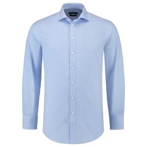 Tricorp T21 - Camisa de camisa equipada para hombres Piscina Azul