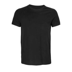NEOBLU 03775 - Loris Camiseta Unisex De Piqué De Algodón Negro profundo