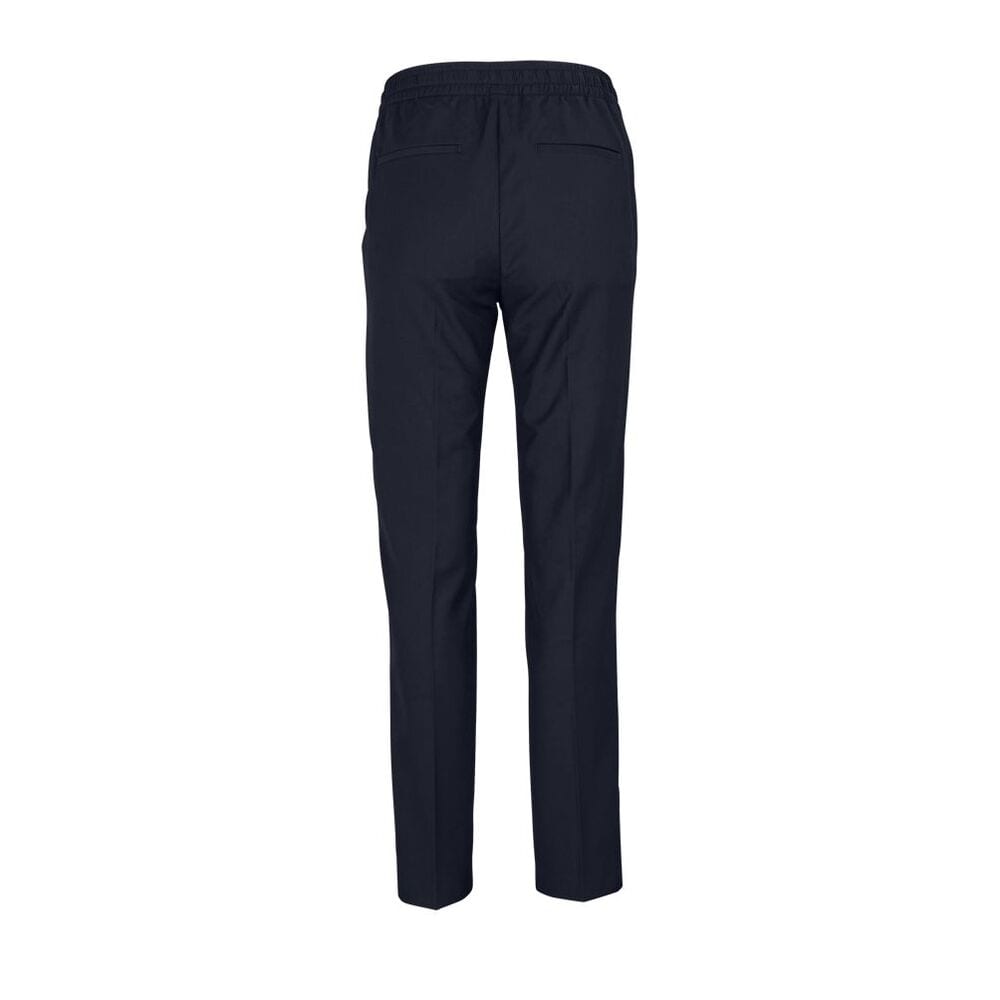 NEOBLU 03779 - Germain Women Pantalones De Traje Con Cintura Elástica Para Mujer