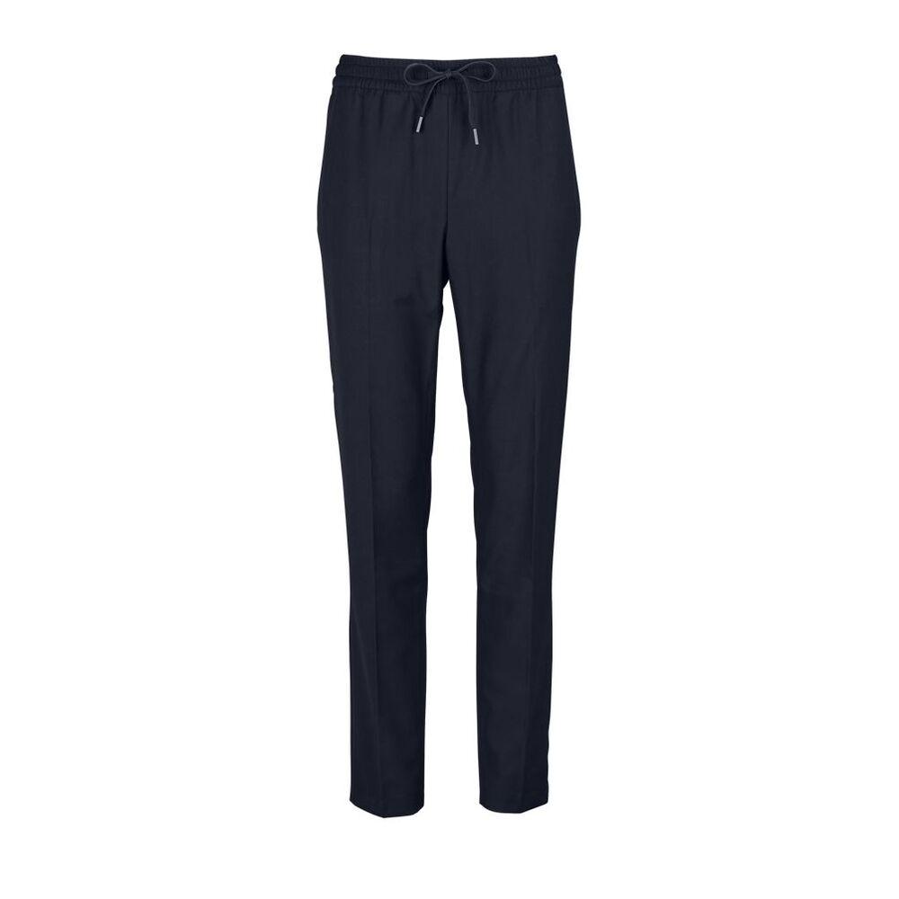 NEOBLU 03779 - Germain Women Pantalones De Traje Con Cintura Elástica Para Mujer