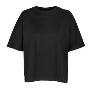 SOL'S 03807 - Boxy Women Camiseta Oversize De Mujer Negro profundo