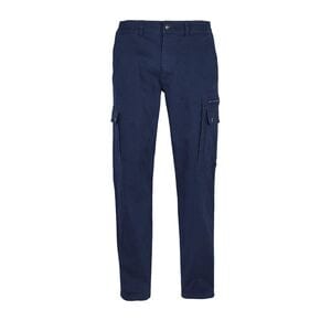 SOL'S 03820 - Docker Pantalones Elásticos De Hombre Pro azul marino