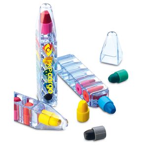 GiftRetail IT1329 - MAGIC Juego pinturas cera Transparent