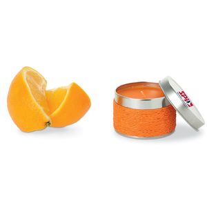 GiftRetail IT2873 - DELICIOUS Vela con fragancia Naranja