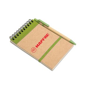 GiftRetail IT3789 - SONORA Libreta papel reciclado Cal