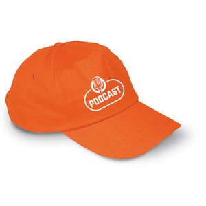 GiftRetail KC1447 - GLOP CAP Gorra de béisbol de algodón Naranja