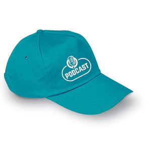 GiftRetail KC1447 - GLOP CAP Gorra de béisbol de algodón Turquesa