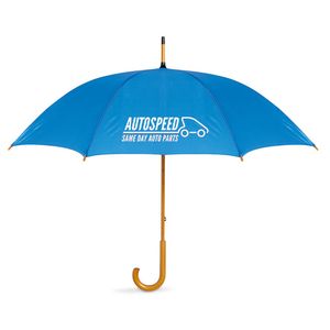 GiftRetail KC5132 - Paraguas con puño de madera Azul royal