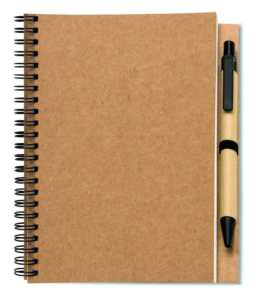 GiftRetail KC7012 - BLOQUERO B6 Libreta de papel reciclado