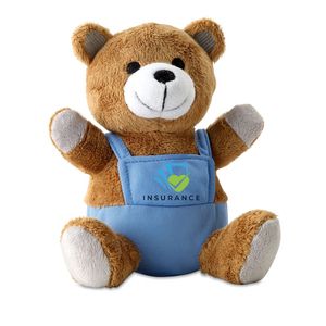 GiftRetail KC7102 - NICO Muñeco de peluche Azul