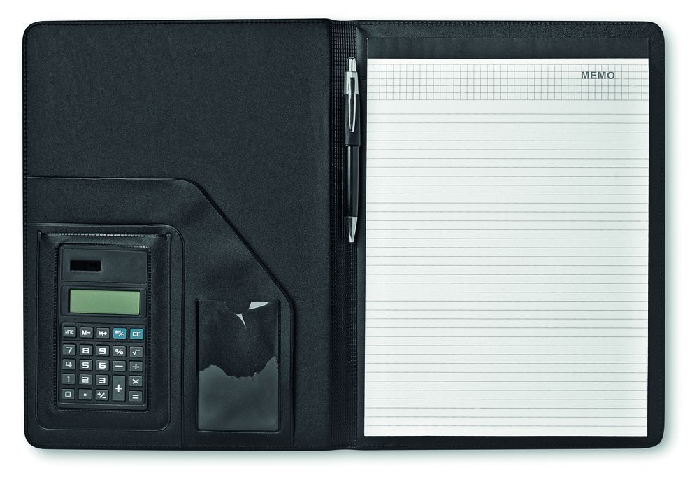 GiftRetail KC8063 - NADIA Portafolios A4 con calculadora