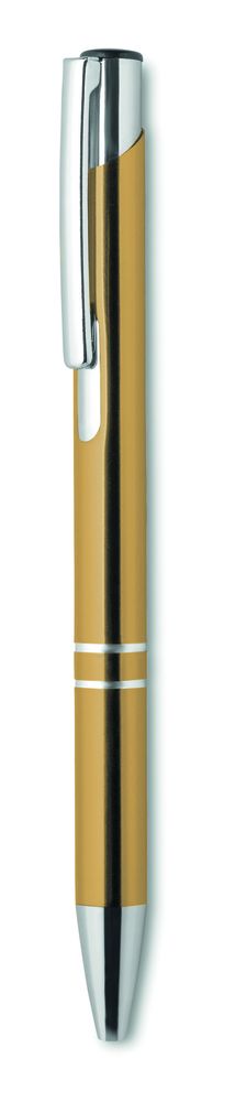 GiftRetail KC8893 - BERN Bolígrafo pulsador tinta negra