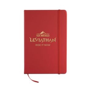 GiftRetail MO1804 - ARCONOT A5 cuaderno a rayas Rojo