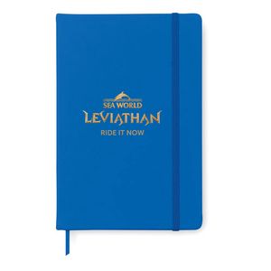 GiftRetail MO1804 - ARCONOT A5 cuaderno a rayas Azul royal