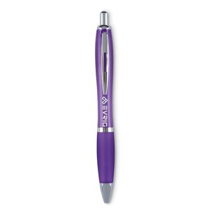 GiftRetail MO3314 - RIOCOLOUR Bolígrafo Río de color en ABS transparent violet