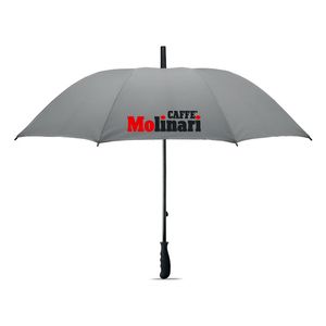 GiftRetail MO6132 - VISIBRELLA Paraguas reflectante matt silver