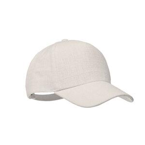 GiftRetail MO6176 - NAIMA CAP Gorra beisbol cáñamo 370 gr/m²