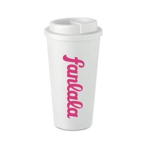 GiftRetail MO6244 - TUESDAY Vaso 475 ml Blanco