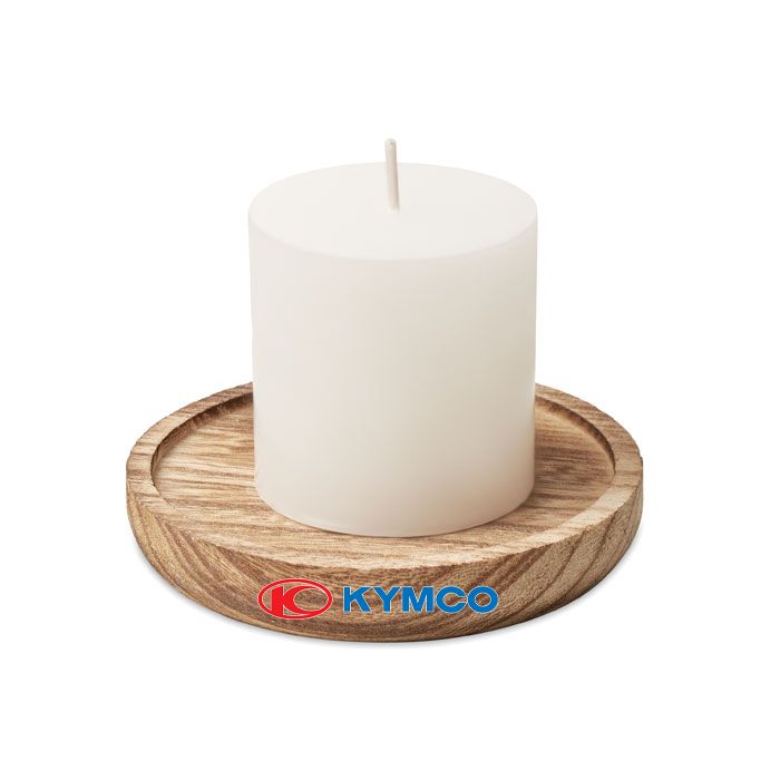 GiftRetail MO6282 - PENTAS Porta velas madera