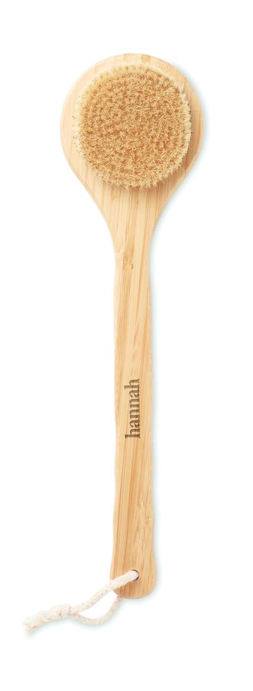 GiftRetail MO6305 - FINO Cepillo baño bambú