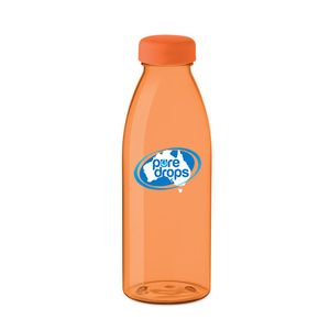 GiftRetail MO6555 - SPRING Botella RPET 550ml transparent orange