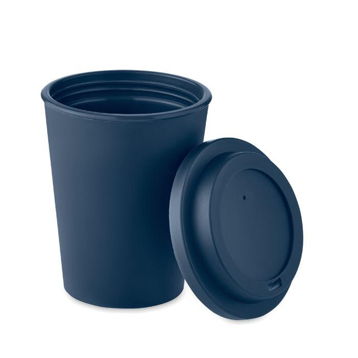 GiftRetail MO6582 - Vaso con pared doble PP 300 ml