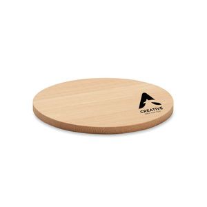 GiftRetail MO6602 - BAYIN Posavasos redondo de bambú Wood