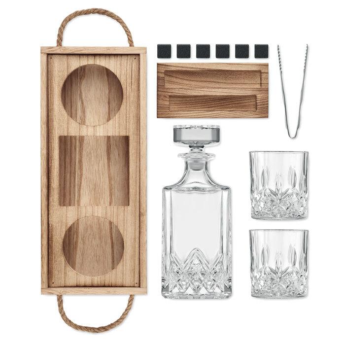 GiftRetail MO6626 - BIGWHISK Set de whisky