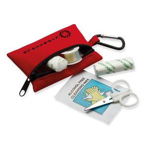 GiftRetail MO7202 - MINIDOC Kit primeros auxilios Rojo