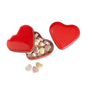 GiftRetail MO7234 - LOVEMINT Caja corazón con caramelos