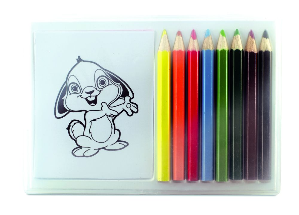 GiftRetail MO7389 - RECREATION Set de lápices de colores