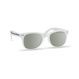 GiftRetail MO7455 - AMERICA Gafas de sol con protección UV Blanco