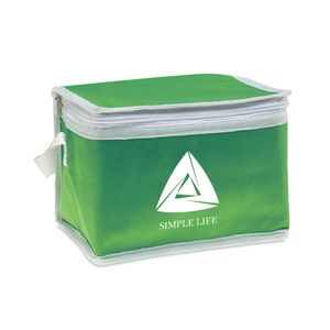 GiftRetail MO7883 - PROMOCOOL Nevera non woven para 6 latas Verde