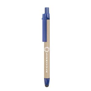 GiftRetail MO8089 - RECYTOUCH Bolígrafo de cartón reciclado Azul