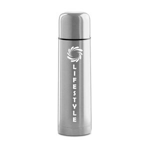 GiftRetail MO8314 - CHAN Botella de doble pared 500 ml matt silver