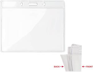 GiftRetail MO8599 - BADGY Badgy transparente insignia 10cmx8cm transparent