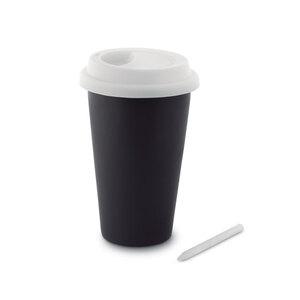 GiftRetail MO8662 - CHALCKY TUMBLER Vaso pizarra doble capa