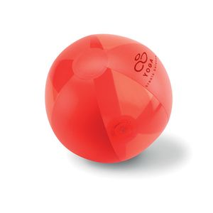 GiftRetail MO8701 - AQUATIME Balón de playa Rojo