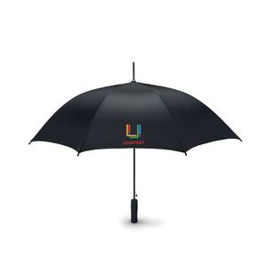 GiftRetail MO8779 - Paraguas anti-tormenta unicolor Negro