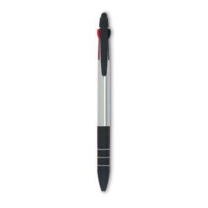 GiftRetail MO8812 - MULTIPEN Bolígrafo táctil de tres tinta