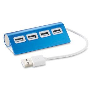 GiftRetail MO8853 - ALUHUB Hub Usb de 4 puertos