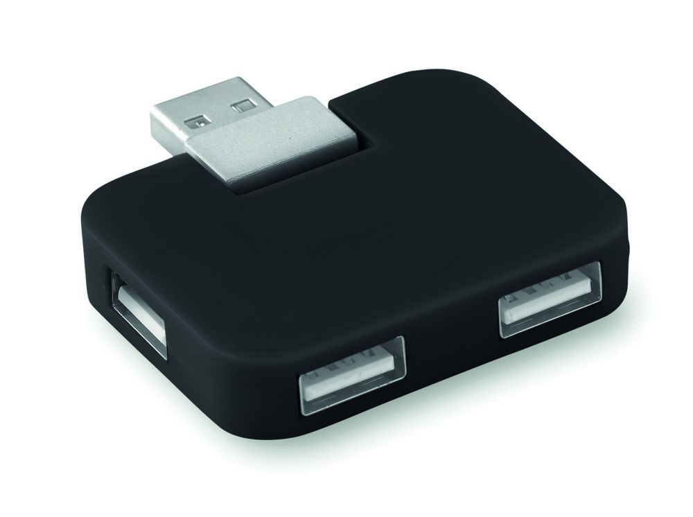 GiftRetail MO8930 - SQUARE Hub USB 4 puertos