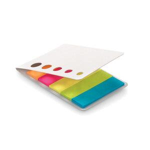 GiftRetail MO9036 - MEMOSTICKY Notas adhesivas 5 colores