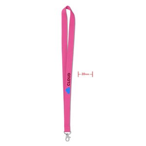 GiftRetail MO9058 - SIMPLE LANY Lanyard 20 mm Fucsia