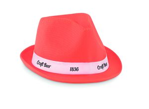 GiftRetail MO9342 - WOOGIE Sombrero de paja de color Naranja