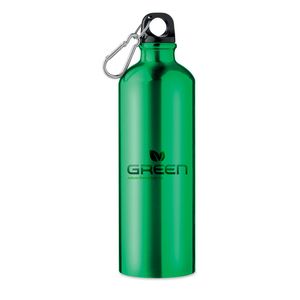 GiftRetail MO9350 - BIG MOSS Botella de aluminio 750 ml Verde