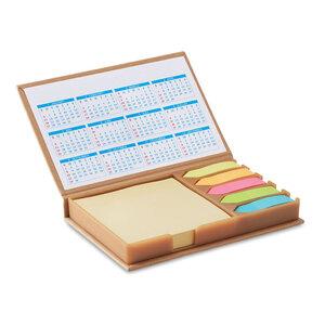 GiftRetail MO9394 - MEMOCALENDAR Set de notas y calendario