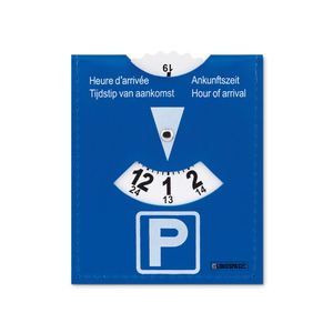 GiftRetail MO9514 - PARKCARD Tarjeta de aparcamiento de PVC Azul