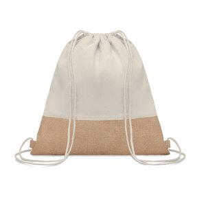 GiftRetail MO9516 - INDIA Bolsa cuerdas con yute