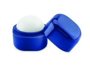 GiftRetail MO9586 - LIPS Bálsamo labial en caja cúbica Azul